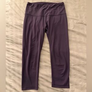 Yogalicious Purple Cropped Leggings